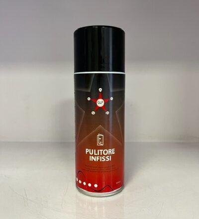 Pulitore per infissi spray